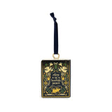 Steel Mill & Co. Silent Night Ceramic Book Ornament