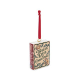 Steel Mill & Co. 12 Days of Christmas Ceramic Book Ornament