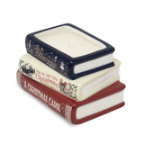 Steel Mill & Co. Holiday Classics Stacked Books Candle