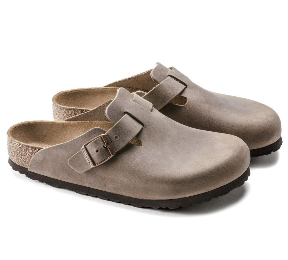 Birkenstock Boston Oiled Leather Clogs