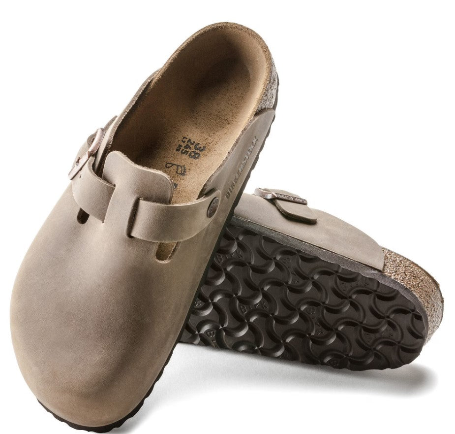 Birkenstock Boston Oiled Leather Clogs