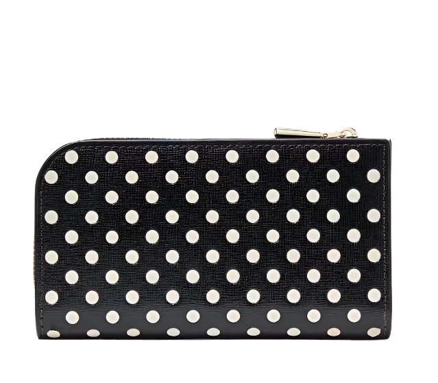 Kate Spade Devin Breezy Dot Small Slim Bifold Wallet