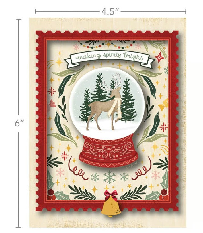 Lang Making Spirits Bright Luxe Christmas Cards
