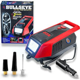 Bullseye Tire Inflator 150 PSI Portable Air Compressor Electric Pump
