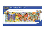 Lang Butterflies 750 Piece Panoramic Puzzle