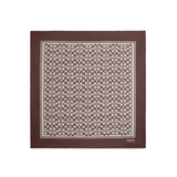 Coach Textured Signature C Print Silk Square Scarf