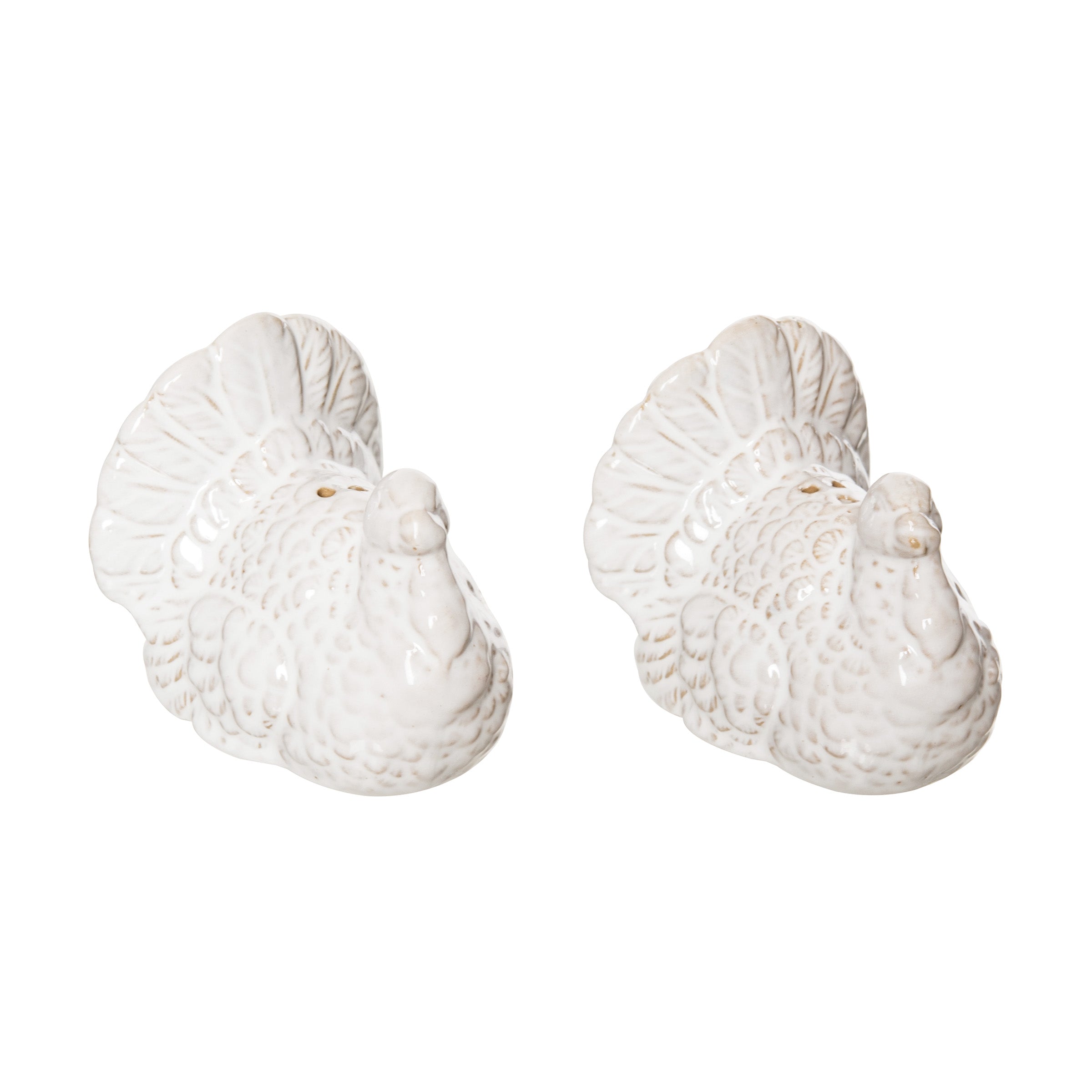 C&F Home White Turkey Salt & Pepper Shaker