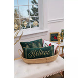 C&F Home Cardinal Holly Mini Pillow