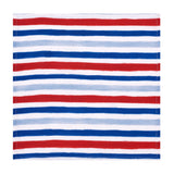 C&F Home Watercolor Patriotic Strip Napkin