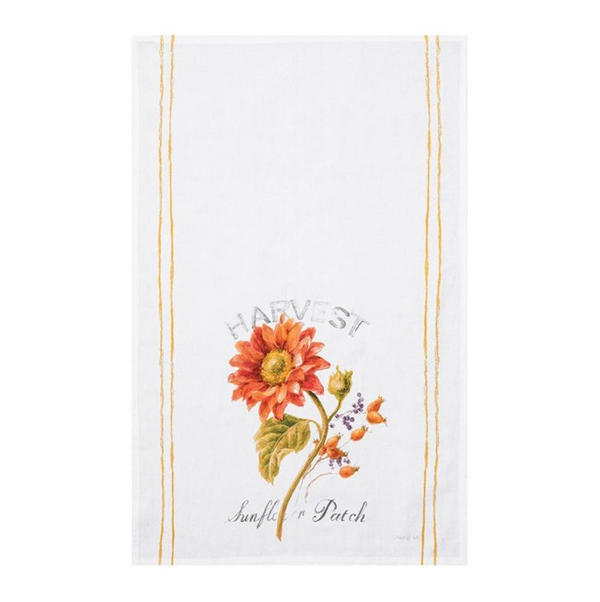 C&F Home Sunflower Harvest Kitchen Towel