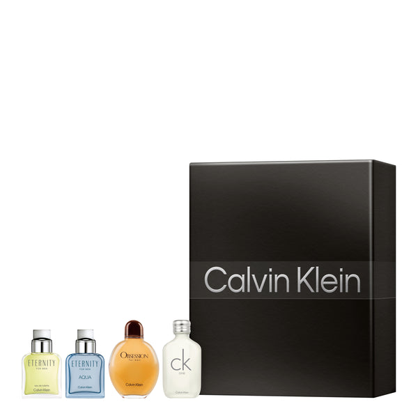 Calvin Klein Mens Fragrance Coffret 4-Piece Gift Set