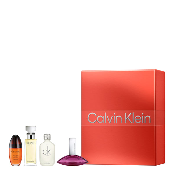 Calvin Klein Womens Fragrance Coffret 4-Piece Gift Set
