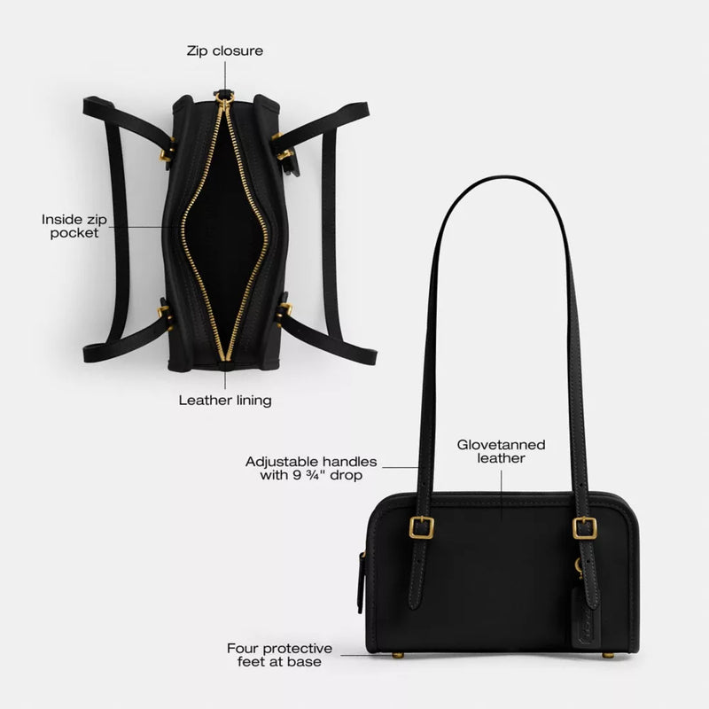 Coach Swing Zip 20 Shoulder Handbag – ShopCGX Coach Swing Zip 20 Shoulder Handbag – ShopCGX