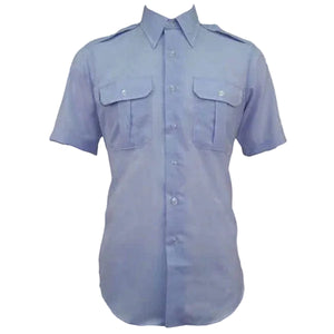 CG JROTC Mens Light Blue Short Sleeve Shirt (TROPS)