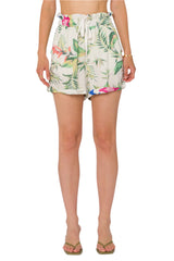 Velvet Heart Womens Caprice Tropic Jungle Drawstring Shorts