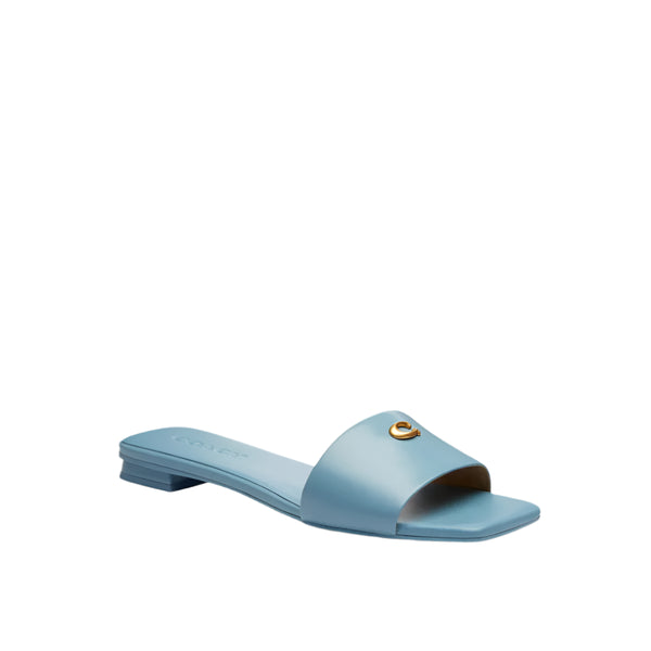 Coach Womens Sculpted C Flat Sandals