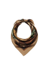 Coach Stacked Tabby Printed Silk Square Scarf