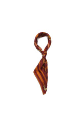 Coach Multi Belt Printed Silk Square Scarf