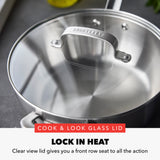 GreenPan Bobby Flay Covered Stainless Steel Chef's Pan