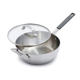 GreenPan Bobby Flay Covered Stainless Steel Chef's Pan