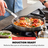 GreenPan Bobby Flay 12-Piece Stainless Steel Cookware Set