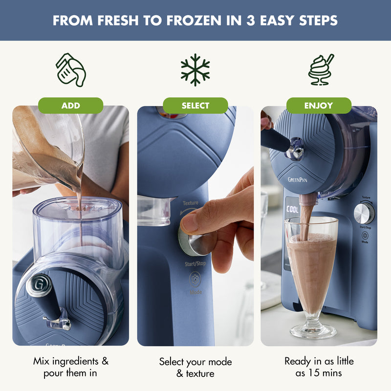 GreenPan Frost Ice Cream and Frozen Drink Maker