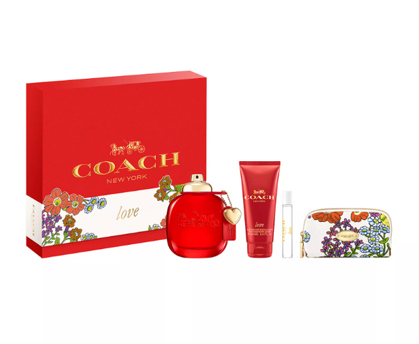 Coach Love Eau de Parfum 4-Piece Gift Set