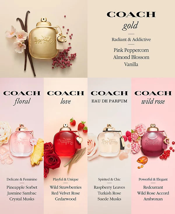 Coach Gold Parfum Spray - 1.7 oz.