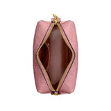 Coach Box Program Patent Signature Leather Essential Mini Cosmetic Pouch