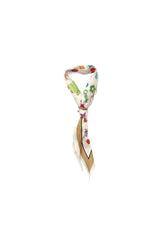 Coach Stickers Printed Silk Diamond Scarf