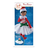 The Elf on the Shelf Claus Couture Collection Candy Cane Classic Dress
