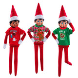 The Elf on the Shelf Claus Couture Collection Festive Fun T-Shirt - Set of 3