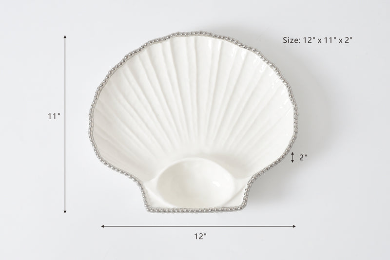 Pampa Bay Large Shell Serving Dish