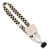 Save The Girls Clip & Go Strap w/Zippered Pouch Lanyard