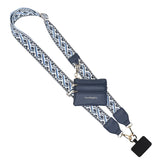Save The Girls Clip & Go Strap w/Zippered XOXO Pouch Lanyard