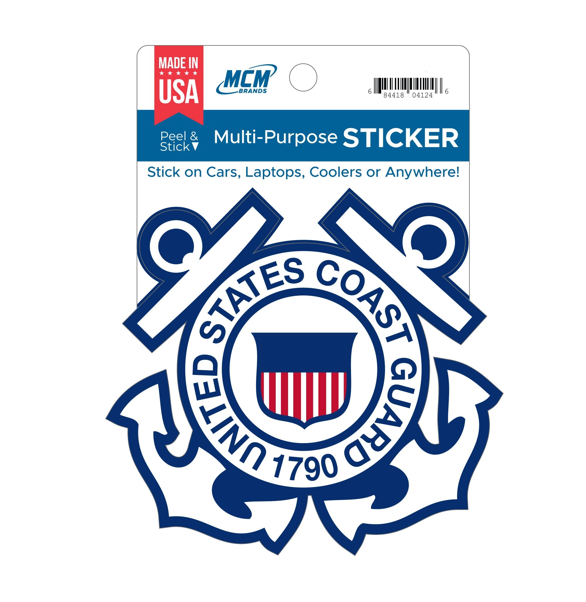 MCM Coast Guard Emblem Sticker – ShopCGX