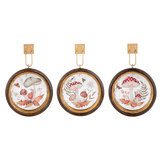 Ganz Hanging Mushroom on Antique Mirror Wall Decor