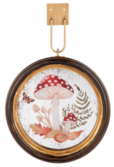 Ganz Hanging Mushroom on Antique Mirror Wall Decor