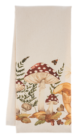 Ganz Mushroom Kitchen Tea Towel