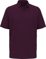 Callaway Mens Trademark Golf Printed Short Sleeve Polo Shirt
