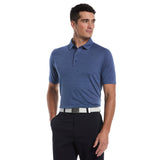Callaway Mens Heather Core Jacquard Golf Short Sleeve Polo Shirt