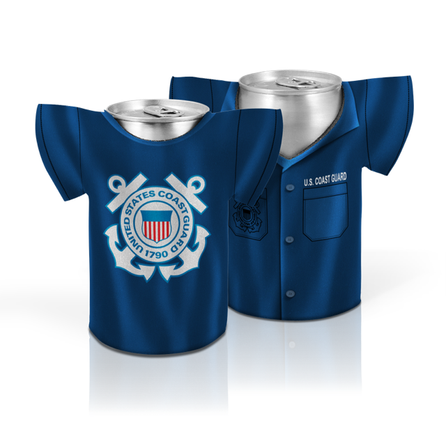 Coast Guard Jersey Can Koozie