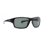 Calcutta Chesapeake Shiny Black Frames - Gray Lens - Polarized Sunglasses