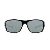 Calcutta Chesapeake Shiny Black Frames - Gray Lens - Polarized Sunglasses