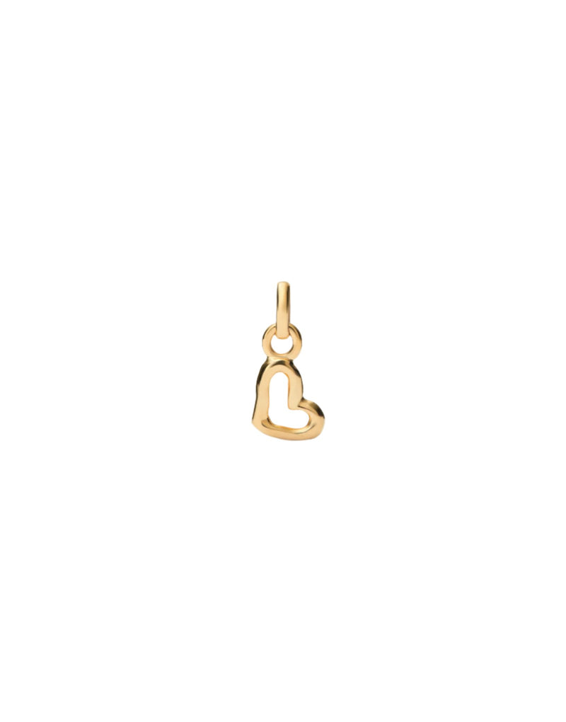 UNOde50 Hazte UNO Heart Gold Plated Charm