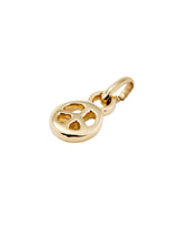 UNOde50 Hazte UNO Peace Symbol Gold Plated Charm