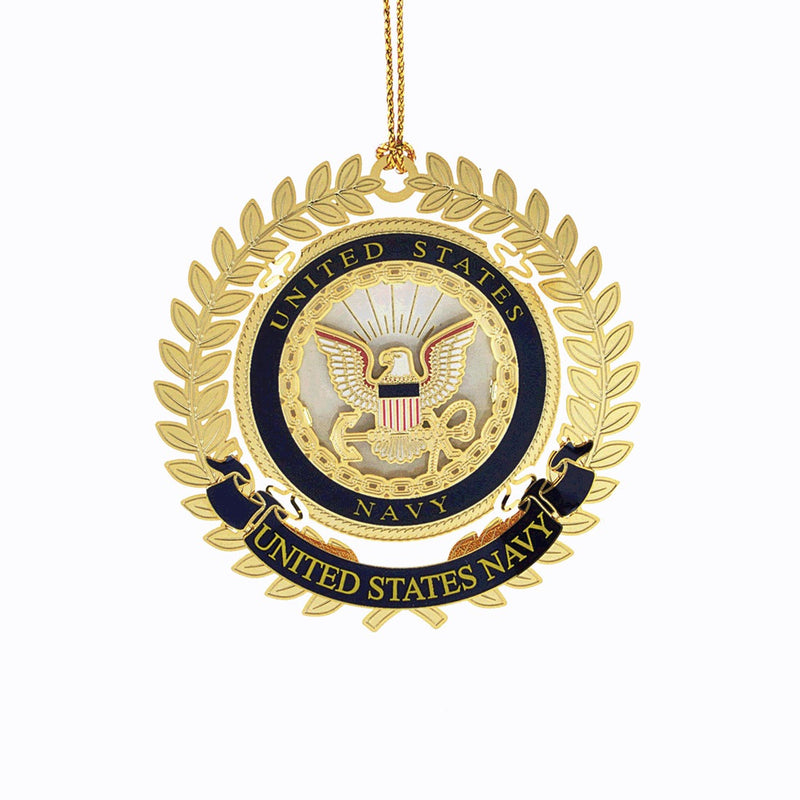 ChemArt U.S. Navy Seal Filligree Ornament