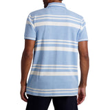 Chaps Mens Birdseye Pique Stripe Polo Shirt