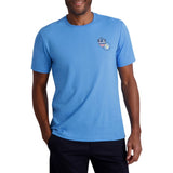 Chaps Mens Sailing Club Graphic Short Sleeve T-Shirt