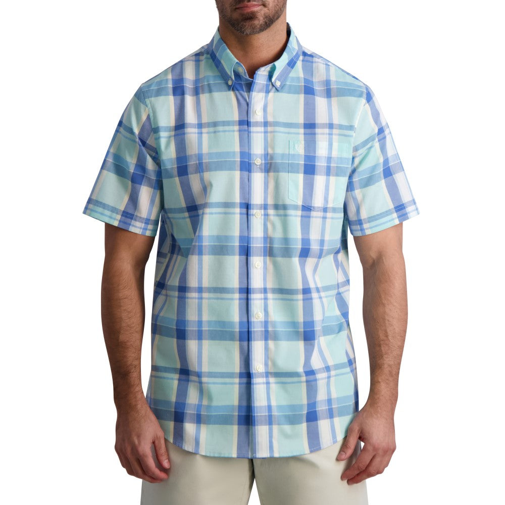 Chaps Mens Easy Care Poplin Short Sleeve Button Down Shirt – ShopCGX Chaps Mens Easy Care Poplin Short Sleeve Button Down Shirt – ShopCGX